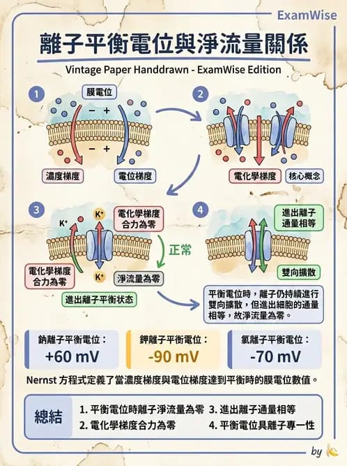 物治 - 神經系統生理 - AI 圖文解析預覽