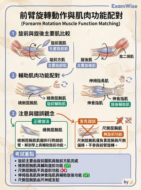 物治 - 肘關節與前臂生物力學 - AI 圖文解析預覽