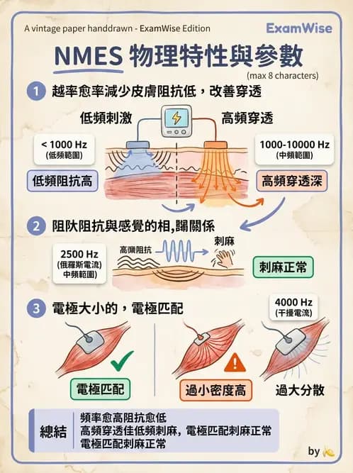 物治 - 神經肌肉電刺激 - AI 圖文解析預覽