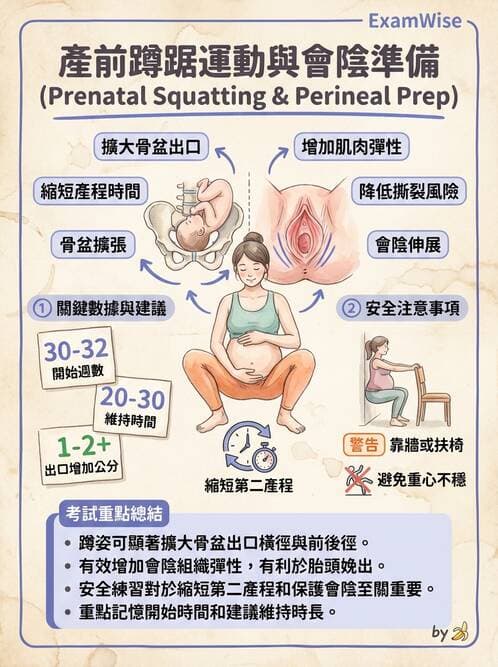 護理師 - 孕期生理變化與不適護理 - AI 圖文解析預覽