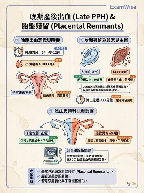護理師 - 分娩過程與產科急症 - AI 圖文解析預覽