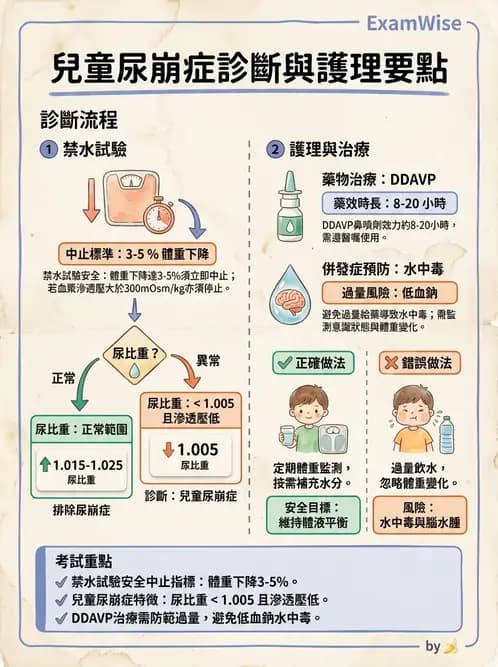 護理師 - 兒童內分泌與代謝疾病 - AI 圖文解析預覽