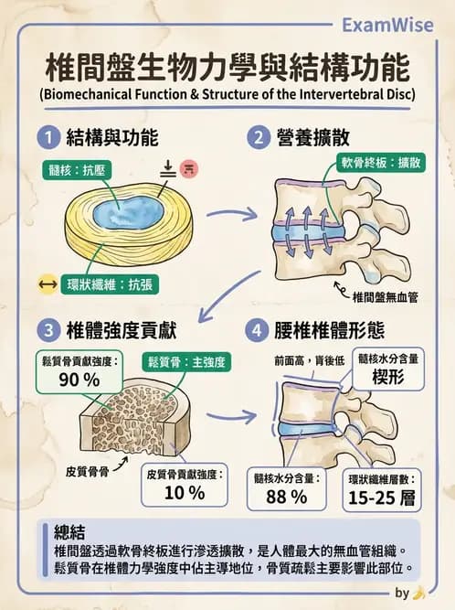 物治 - 腰椎椎間盤與脊椎狹窄 - AI 圖文解析預覽