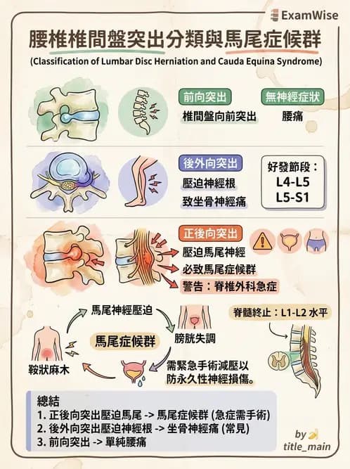 物治 - 腰椎椎間盤與脊椎狹窄 - AI 圖文解析預覽