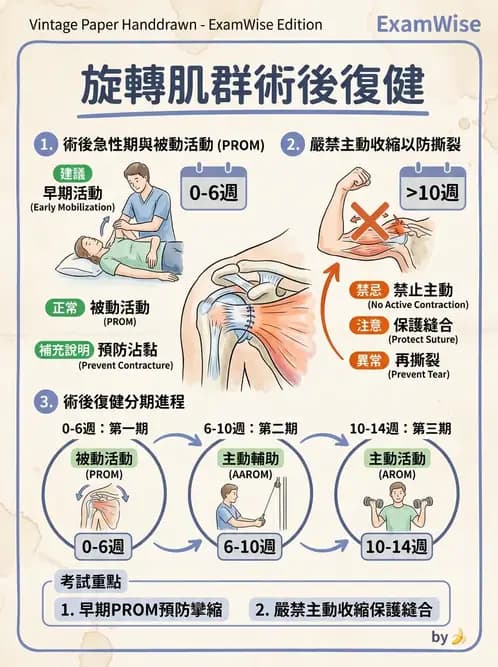 物治 - 肩關節夾擠與旋轉肌袖 - AI 圖文解析預覽