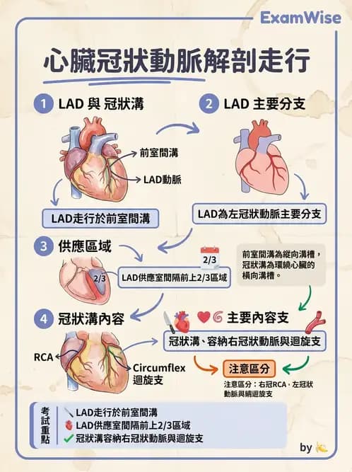 物治 - 心臟血管與血液解剖 - AI 圖文解析預覽