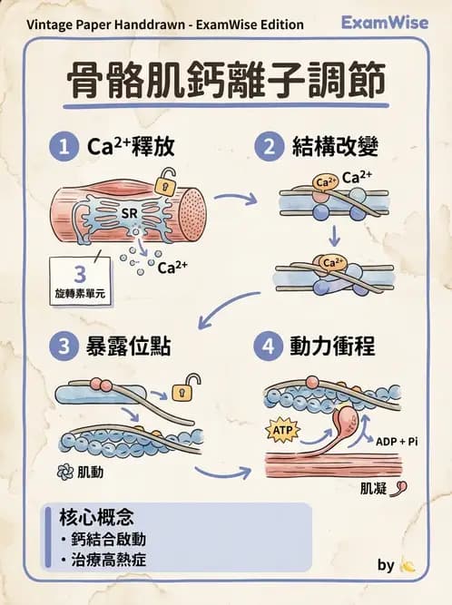 物治 - 肌肉收縮與纖維特性 - AI 圖文解析預覽