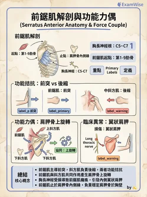 物治 - 肩關節複合體生物力學 - AI 圖文解析預覽