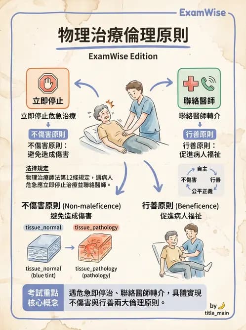 物治 - 醫學倫理原則應用 - AI 圖文解析預覽