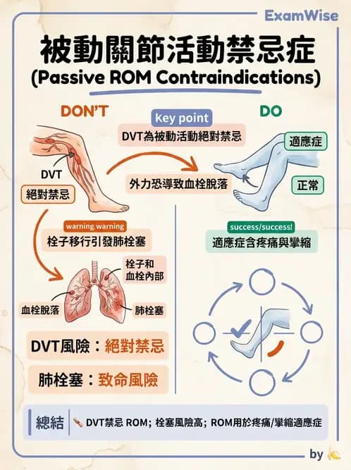 物治 - ROM通則與關節運動 - AI 圖文解析預覽