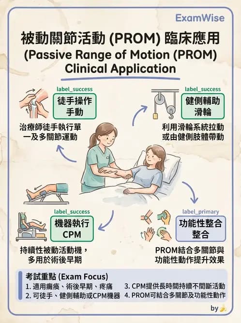 物治 - ROM通則與關節運動 - AI 圖文解析預覽