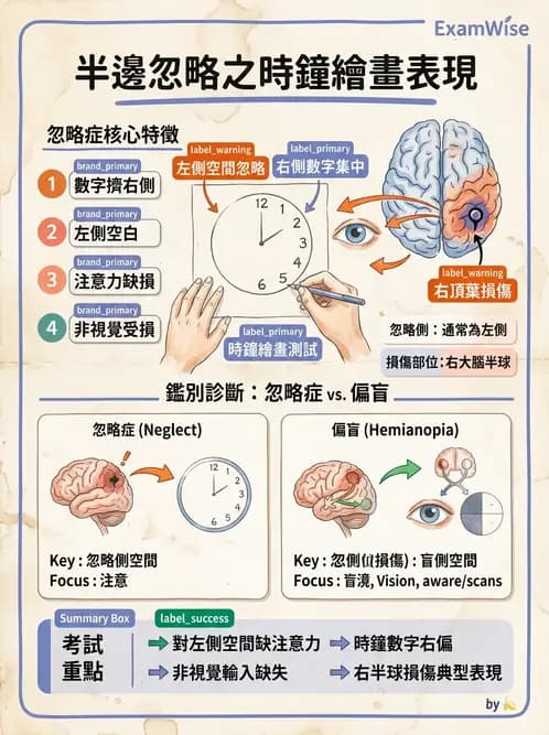 物治 - 腦中風感覺知覺與認知 - AI 圖文解析預覽