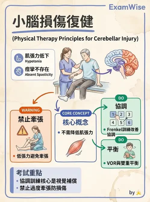 物治 - 小腦疾病物理治療 - AI 圖文解析預覽