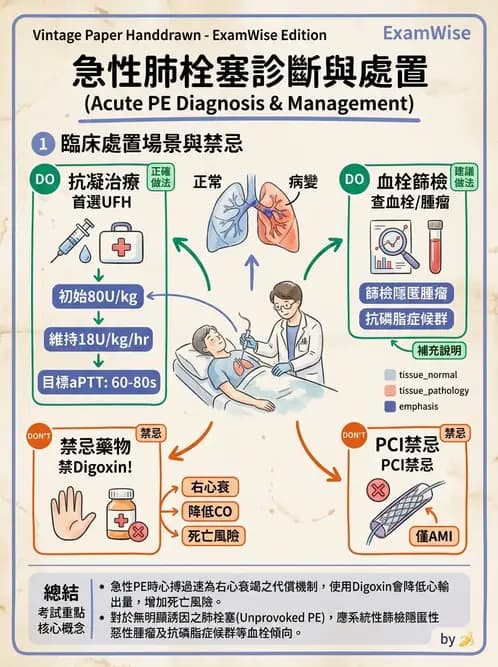內專 - 肺血管疾病 - AI 圖文解析預覽