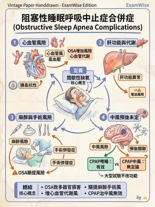 內專 - 呼吸衰竭、非侵襲性呼吸器與睡眠呼吸中止 - AI 圖文解析預覽