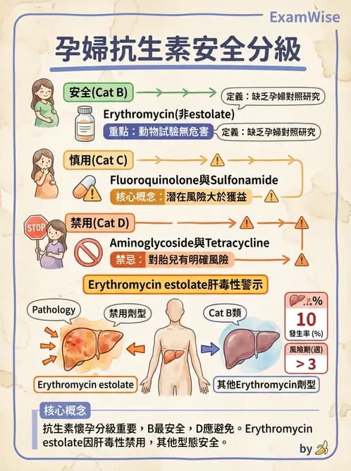 內專 - 抗生素機轉與藥理 - AI 圖文解析預覽
