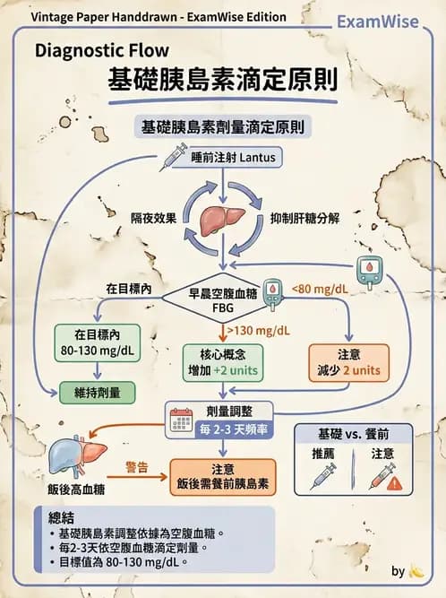 內專 - 胰島素與GLP-1 RA治療 - AI 圖文解析預覽