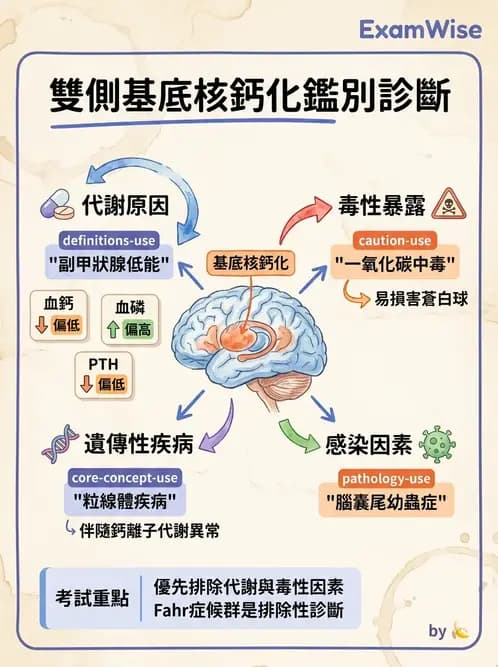 內專 - 腦炎、腦病變與癲癇 - AI 圖文解析預覽