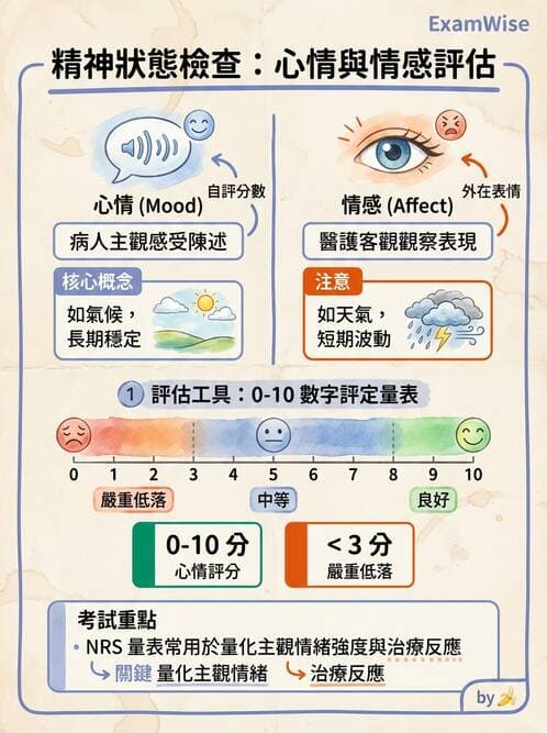 護理師 - 憂鬱症與自殺防治 - AI 圖文解析預覽