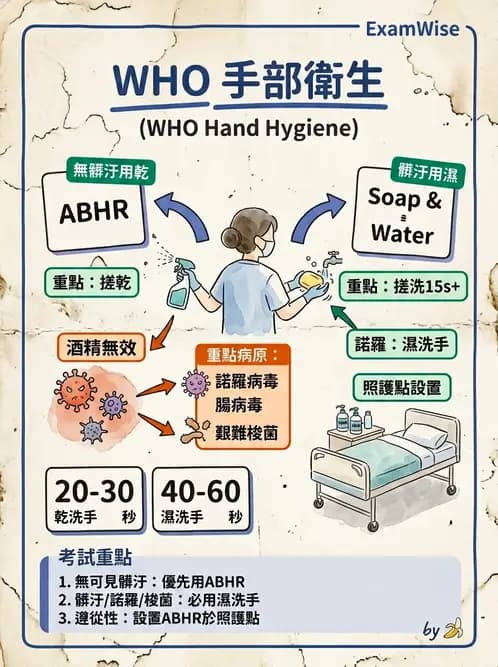 內專 - 感染預防:疫苗與院感管制 - AI 圖文解析預覽