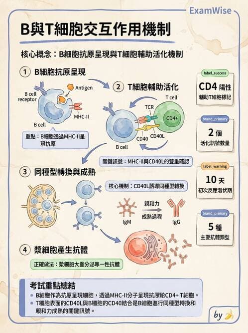 護理師 - 免疫系統組成、抗原-抗體、補體、先天性免疫 - AI 圖文解析預覽