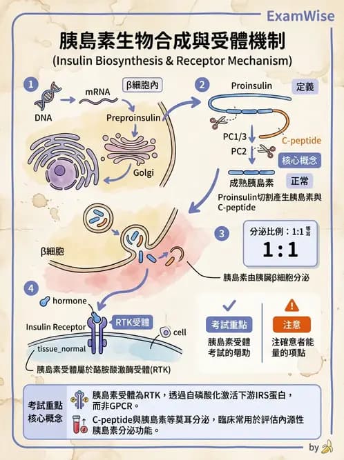 營養 - 內分泌與代謝生理學 - AI 圖文解析預覽