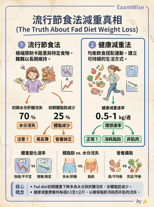 營養 - 當代營養學相關議題 - AI 圖文解析預覽