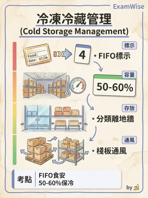 營養 - 庫房管理、食材貯存與盤點 - AI 圖文解析預覽