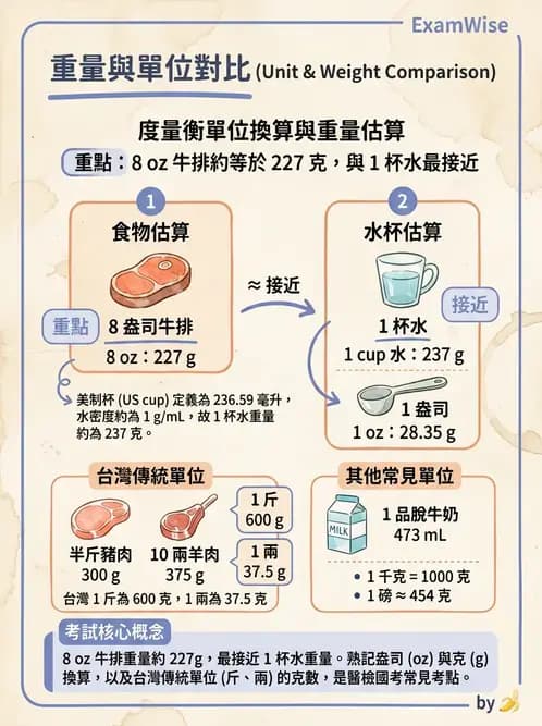 營養 - 食材用量計算與食物代換 - AI 圖文解析預覽