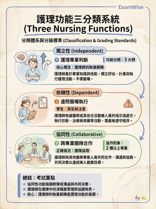 護理師 - 護理過程(評估至評值) - AI 圖文解析預覽