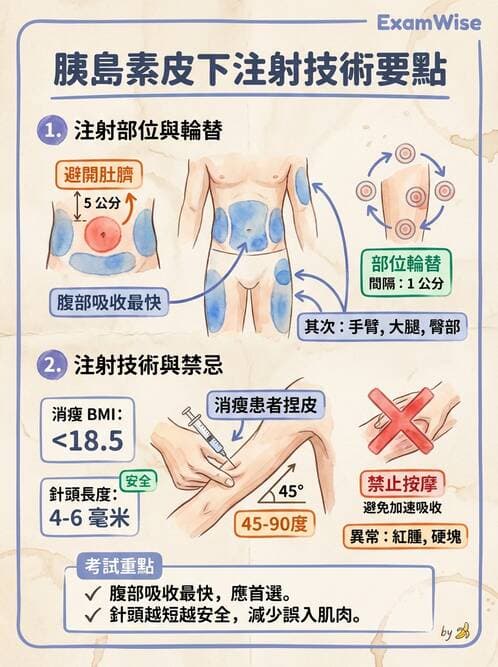 護理師 - 注射技術 - AI 圖文解析預覽