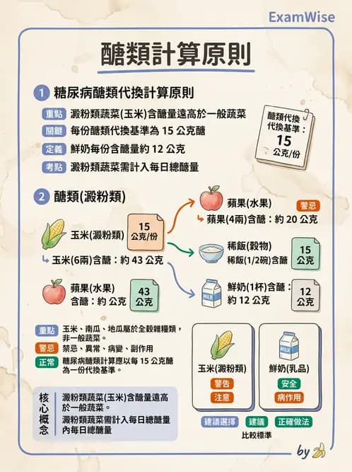 營養 - 糖尿病與代謝症候群 - AI 圖文解析預覽