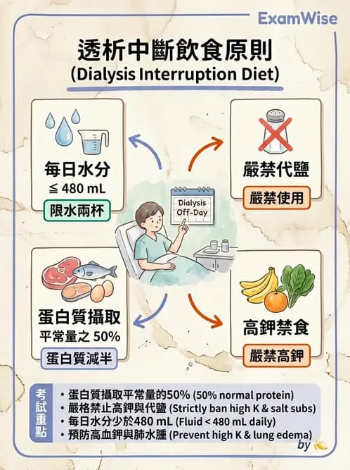 營養 - 透析治療飲食管理 - AI 圖文解析預覽