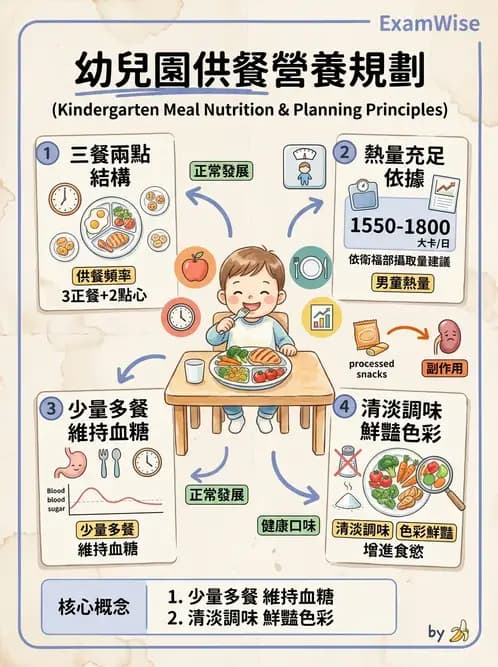 營養 - 機構供膳類型與特殊對象飲食設計 - AI 圖文解析預覽
