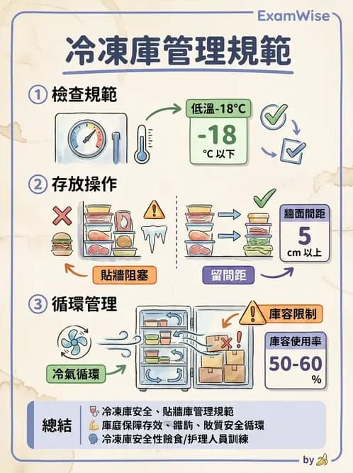 營養 - 庫房管理、食材貯存與盤點 - AI 圖文解析預覽