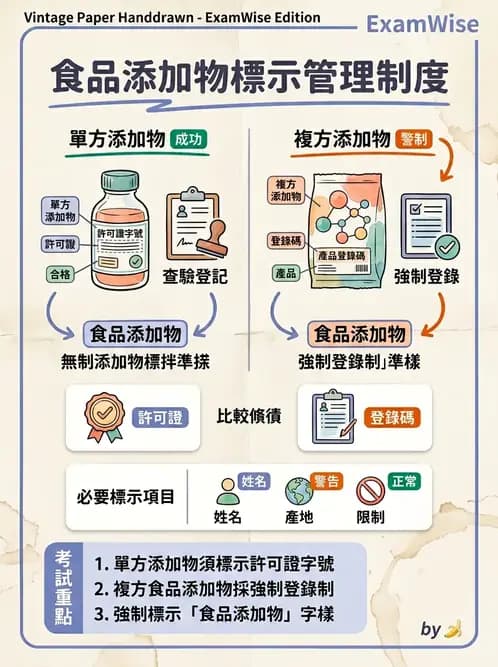營養 - 食品添加物 - AI 圖文解析預覽