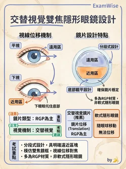 驗光師 - 老花隱形眼鏡驗配 - AI 圖文解析預覽