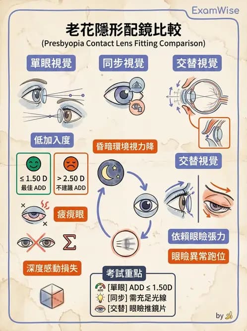 驗光師 - 老花隱形眼鏡驗配 - AI 圖文解析預覽