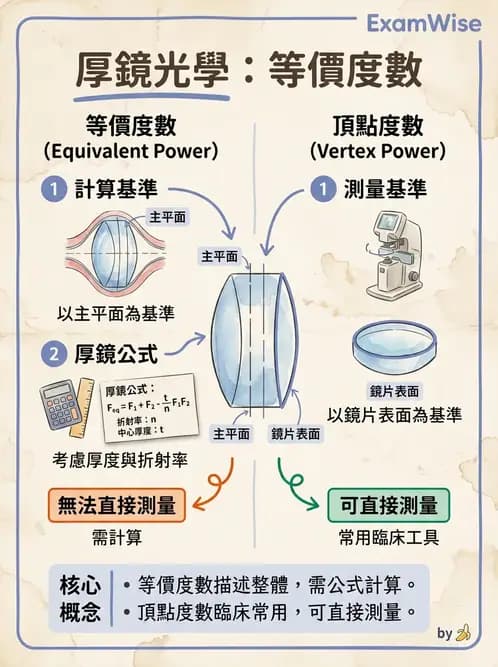 驗光師 - 放大原理與近距離光學計算 - AI 圖文解析預覽