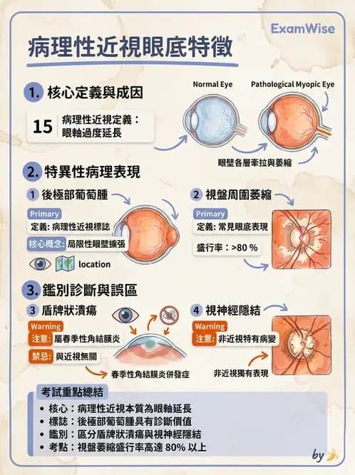 驗光師 - 近視併發症 - AI 圖文解析預覽