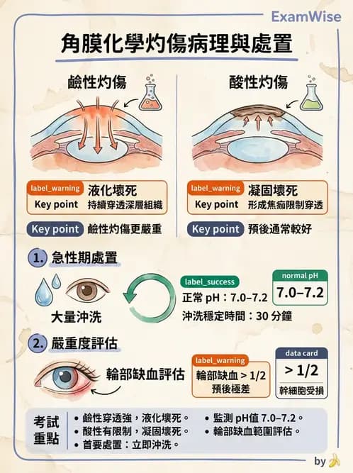 驗光師 - 角膜退化疾病與眼表問題 - AI 圖文解析預覽
