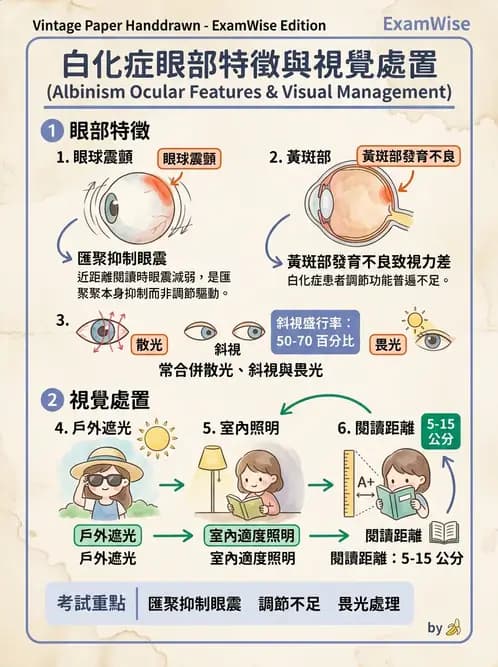 驗光師 - 遺傳性視網膜及色素疾病 - AI 圖文解析預覽
