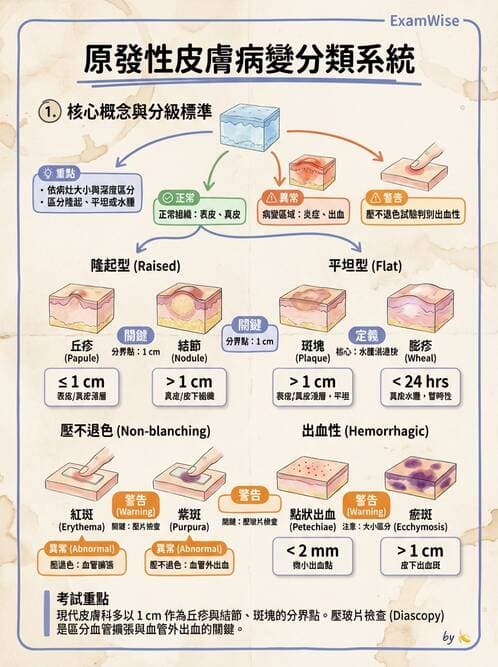 護理師 - 皮膚疾病與傷口護理 - AI 圖文解析預覽