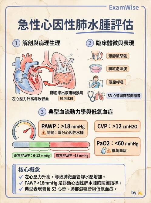 護理師 - 心臟衰竭與心律不整 - AI 圖文解析預覽
