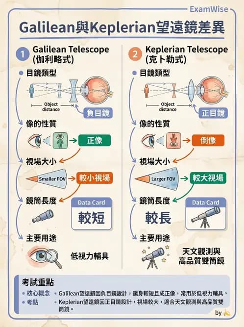 驗光師 - 鏡片放大率、材質與特殊鏡片 - AI 圖文解析預覽