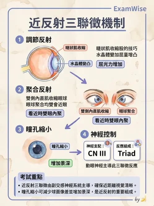 驗光師 - 調節性內聚力與聚散功能檢測 - AI 圖文解析預覽