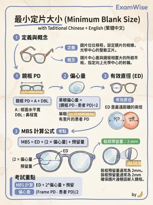 驗光師 - 稜鏡效應與移心計算 - AI 圖文解析預覽