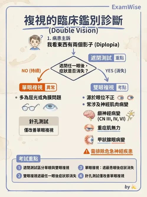 驗光師 - 斜弱視與神經眼科 - AI 圖文解析預覽