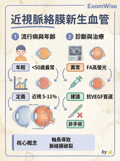 驗光師 - 近視併發症 - AI 圖文解析預覽