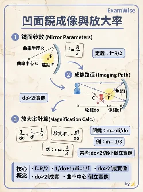 驗光師 - 散光焦線、面鏡與屈光不正成像 - AI 圖文解析預覽
